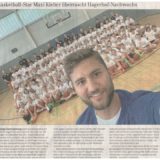 Basketball-Star Maxi Kleber überrascht Hagerhof-Nachwuchs